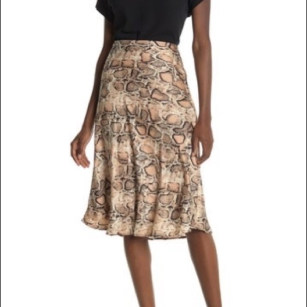 Snake skin skirt